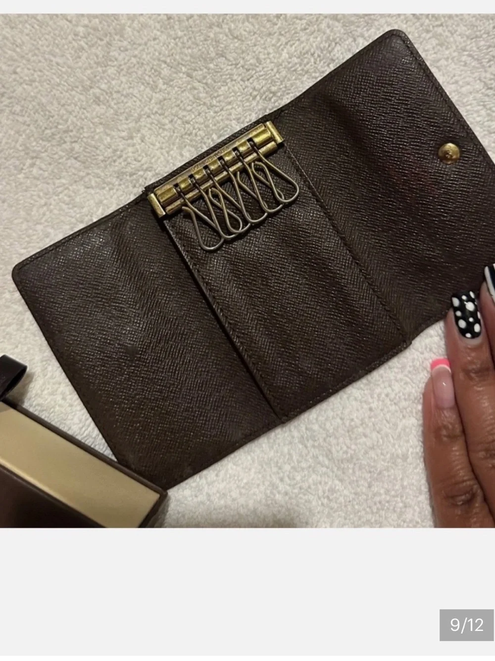 Louis Vuitton Damier Ebene Multiclés 6 Key Holder Authentic
